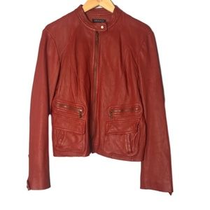 Ideology Leather Moto Jacket
